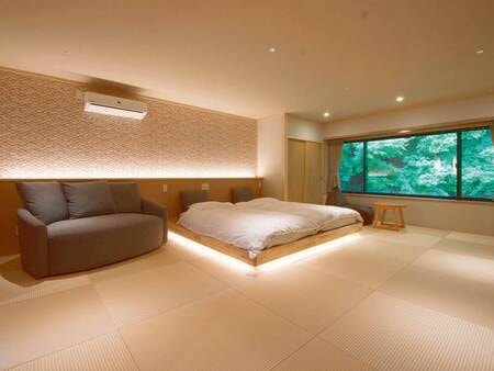 【リニューアル和室14畳（ローベッド）/例】