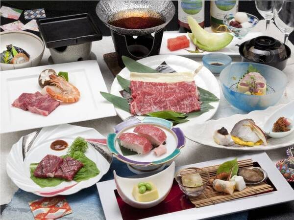 【豪華近江牛会席/例】日本３大和牛の近江牛を４種類の料理で楽しめる当ホテル人気ナンバー１の宿泊プラン