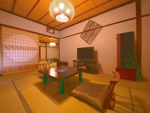 露天風呂付き次の間付き客室/客室一例