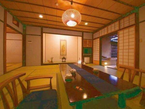 露天風呂付き次の間付き客室/客室一例