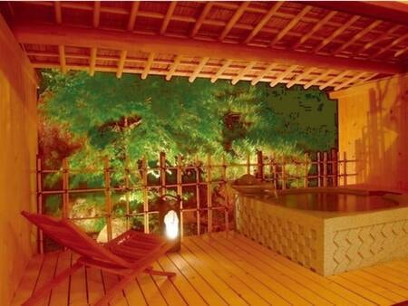 露天風呂付き客室メゾネット(ツイン)/客室一例