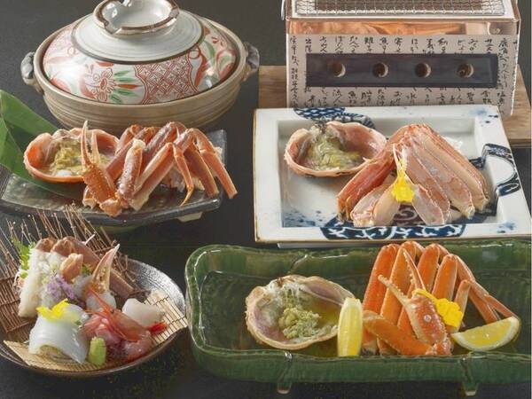 【越前蟹】かにつくし膳/夕食一例