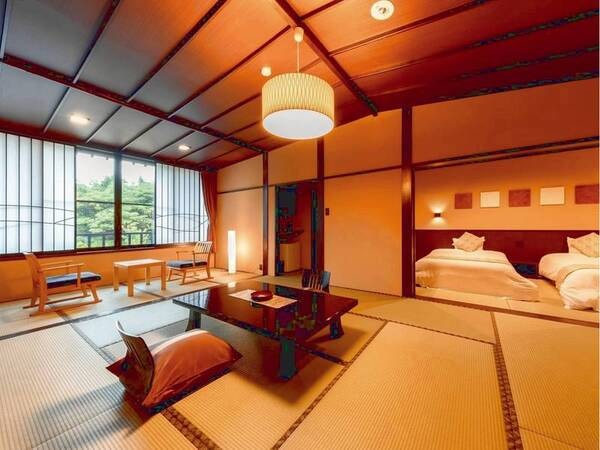 露天風呂付和モダン客室/例