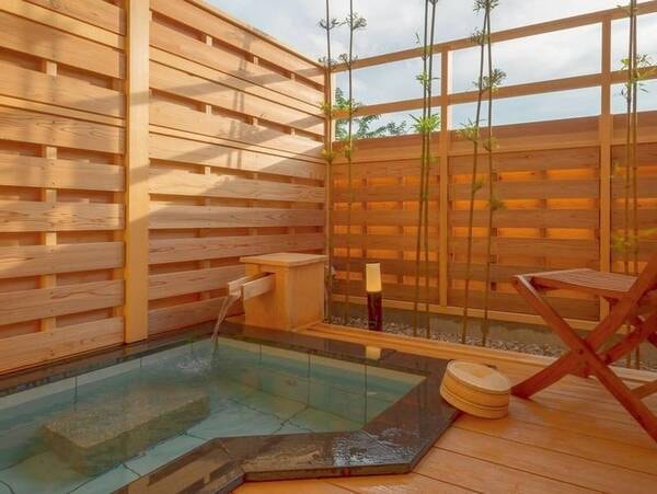 客室露天風呂/例