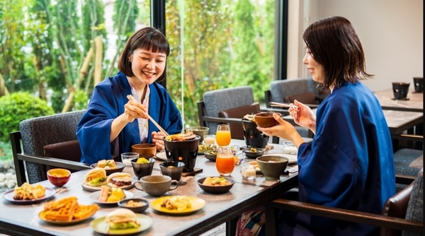 【朝食】食事風景