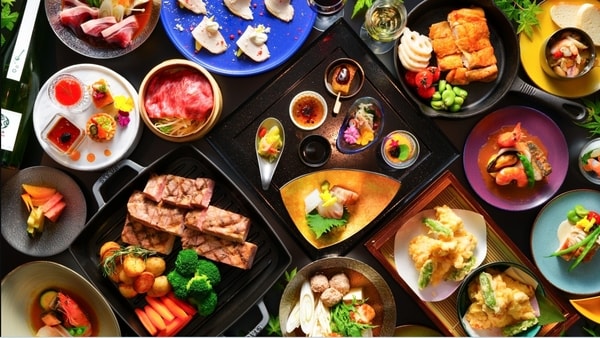 夕食ビュッフェ