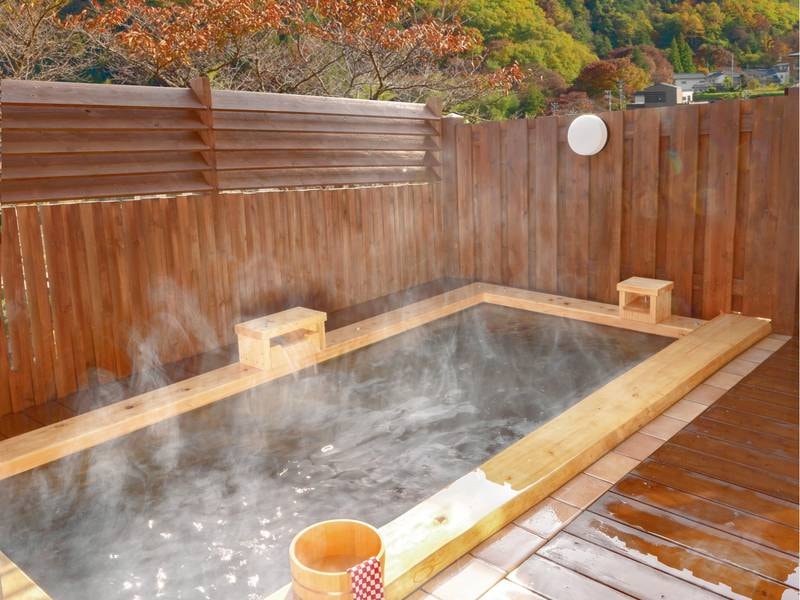 陽の湯：「陽の湯」の名にふさわしく、昼は美しく日の光が射す造りです