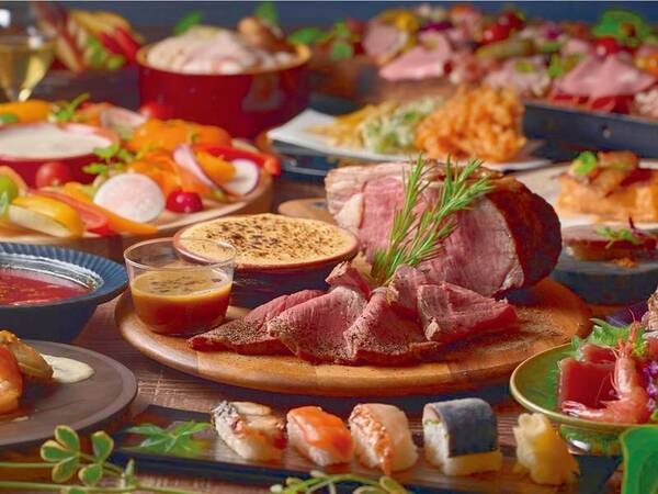 夕食バイキング/例