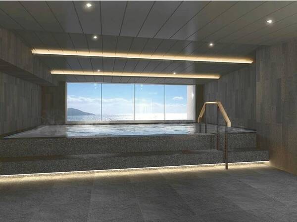 【内湯】保温効果が高く、湯冷めしにくいという特徴がある泉質で、体を芯から温めてくれます