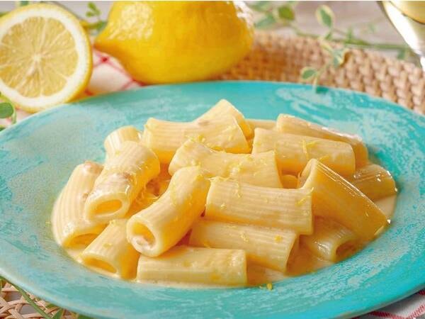 地中海風レモンクリームパスタ