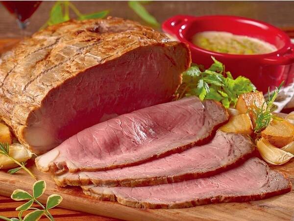 TAOYA特製ローストビーフ あおさと牡蠣のクレーム/例