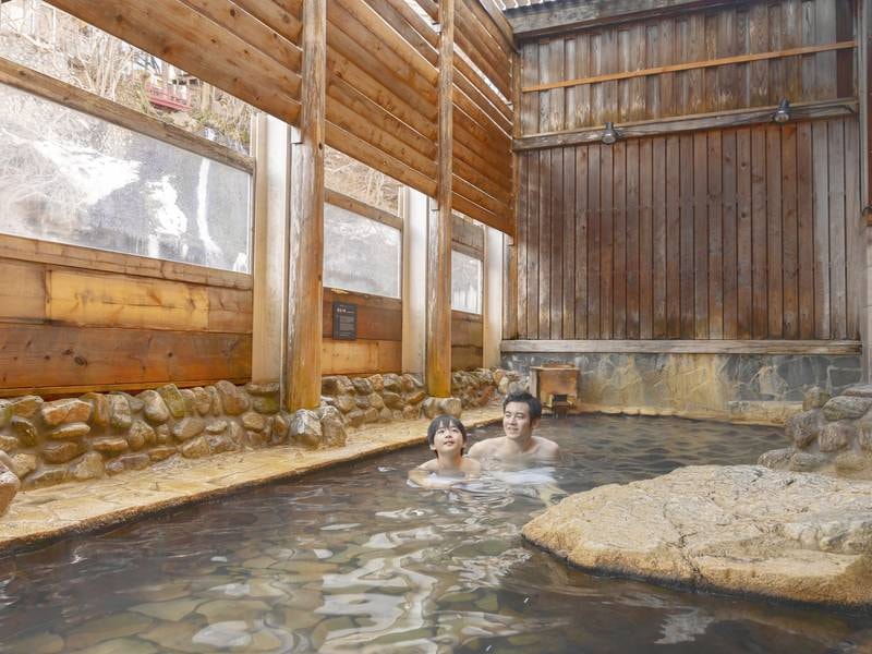 湯仙峡「七絃不動の湯」/男性