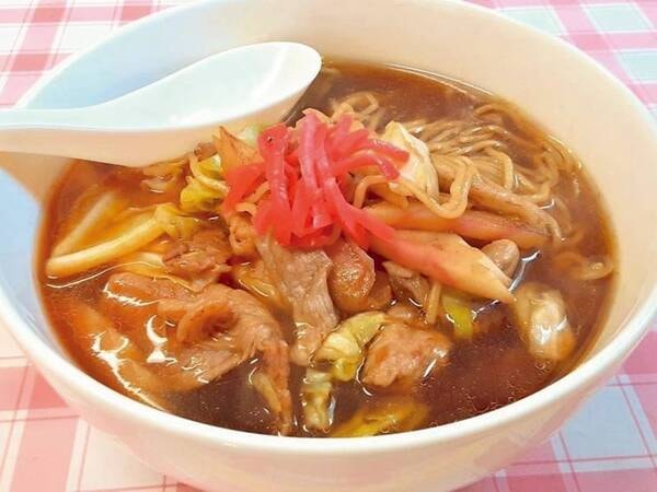 スープ入り焼きそば/例