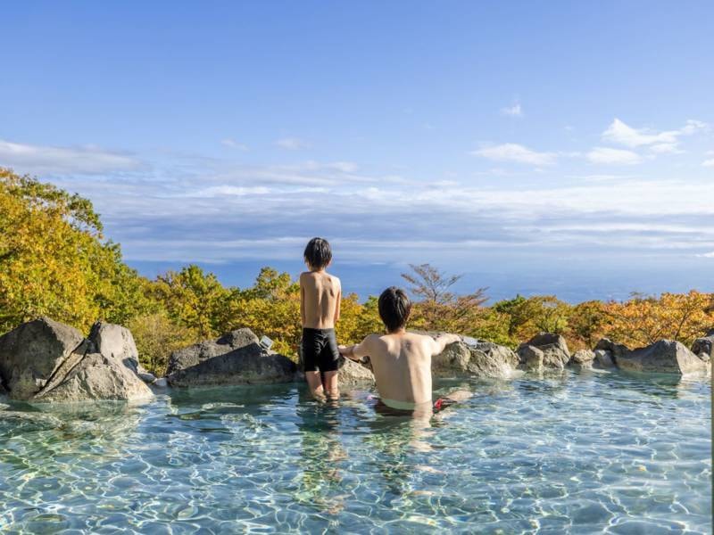 天空露天プール