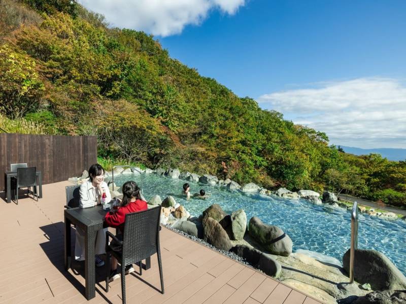 天空露天プール