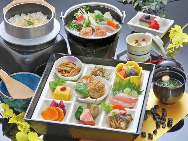 彩り松花堂膳＜10/12までの一例＞