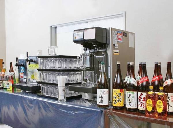 【夕食/例】ビールや日本酒・焼酎・スパークリングワイン等の飲み放題付！