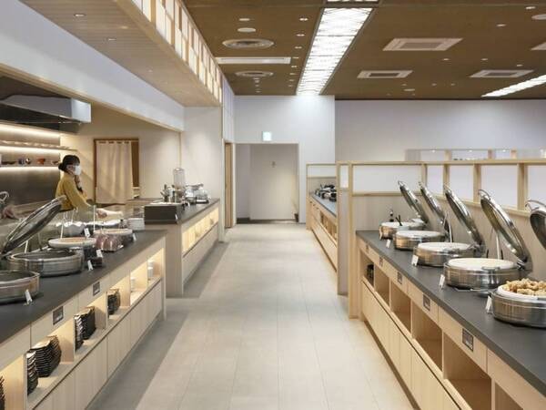 【朝食バイキング/例】新しくなったレストラン『和ダイニング河里穂』にて