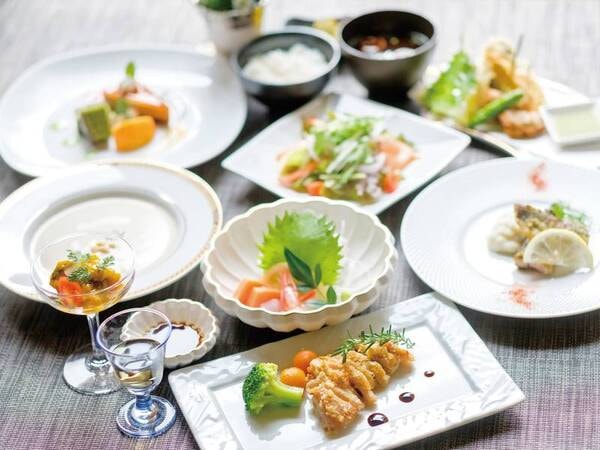 牛ステーキ付!和洋折衷フルコース/例
