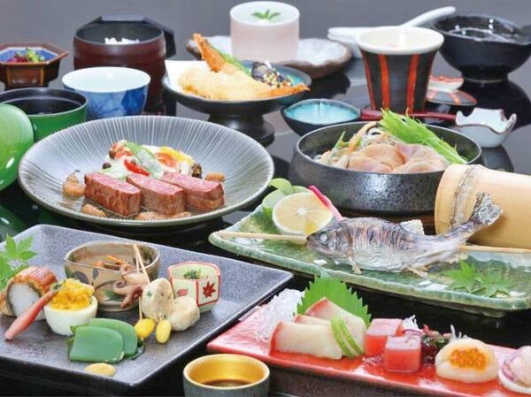 特別『博多和牛と山女魚会席』/例