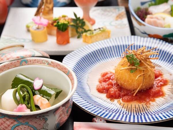 *【スタンダード会席一例】洋皿もございます。