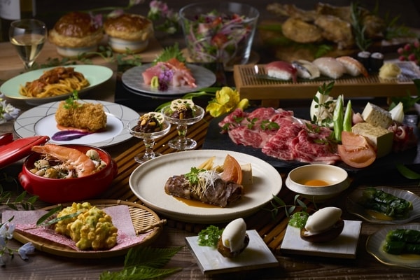 夕食バイキング/例