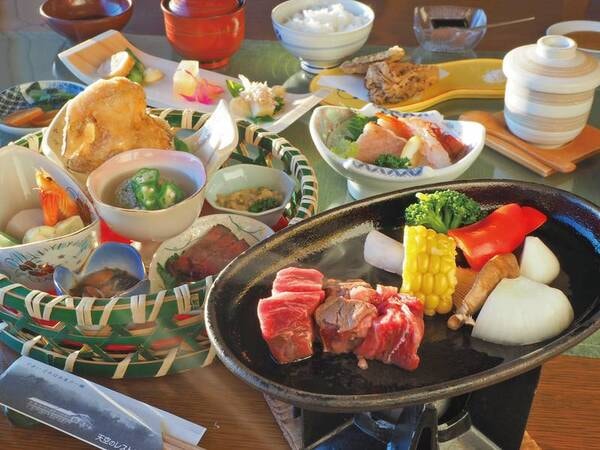 【牛付!料理長お任せ季節会席/例】季節の旬食材を料理長お任せで