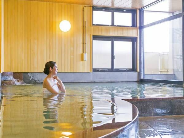 【大浴場】日本三大美肌の湯で知られる嬉野温泉を贅沢に堪能