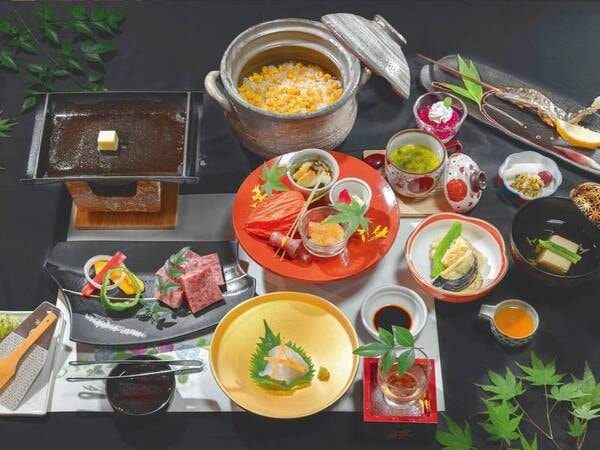 【人気No.1】佐賀牛のステーキ・すき焼き・しゃぶしゃぶからメインを選べる!女将の太っ腹プラン/※佐賀牛ステーキの料理例
