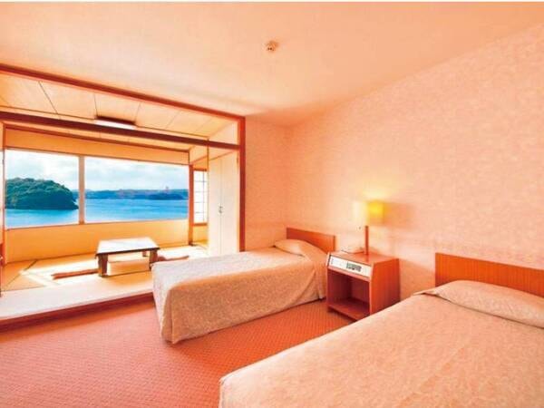 【和洋室/例】お部屋からは蒼い海を一望!