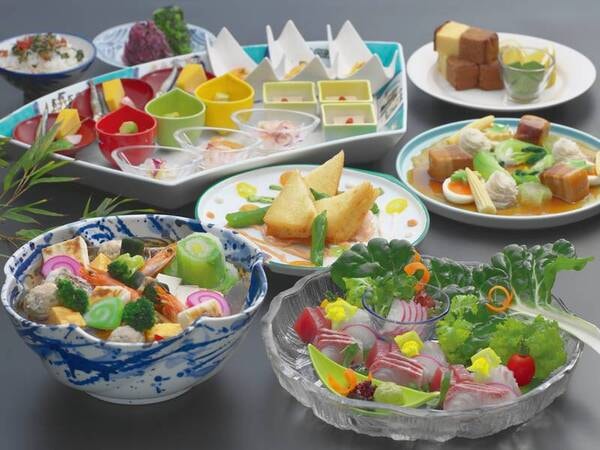 こだわり卓袱「孔雀」/2025年・夏の一例