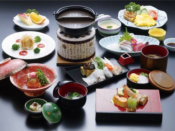 【夕食/例】島原半島の食材を使った会席/例