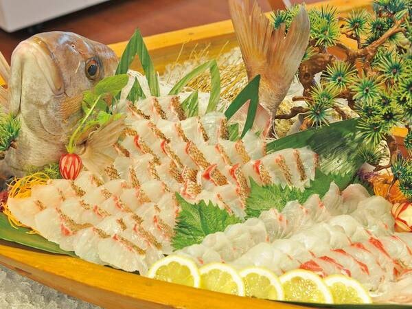 夕食バイキング例