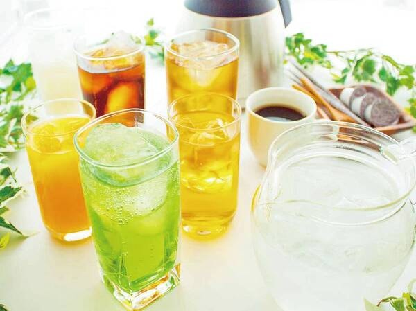 ソフトドリンク飲み放題♪/例
