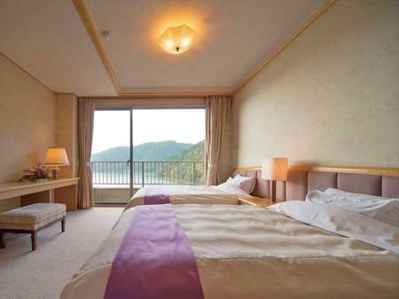 池を望む【特別室】和室＋洋室＋ベッド/一例