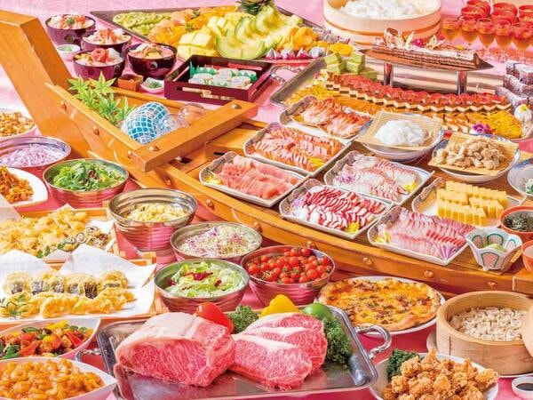 【和洋中伊バイキング/例】それぞれの専門シェフが作り上げる!