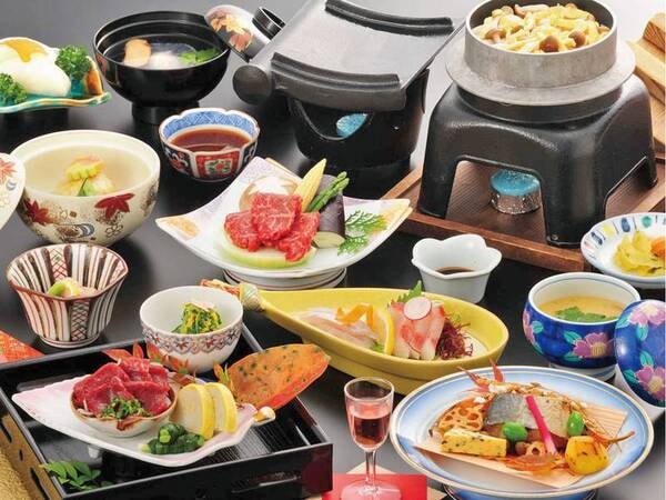 【肥後牛&馬刺し!火の国会席/例】熊本の味をふんだんに味わう会席