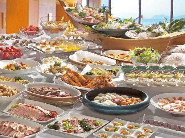 【夕食/例】地元の素材をふんだんに取り入れた和洋バイキング!(会席に変更の場合が有ります・事前連絡有)