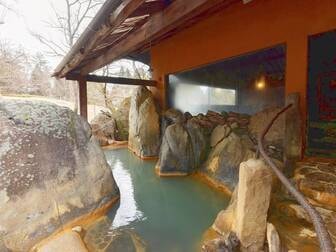 阿蘇梅園SPA RESORT／館内・露天風呂（男性）