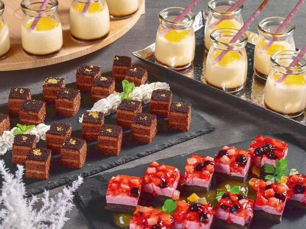 
ビュッフェ・2025年冬デザート一例
