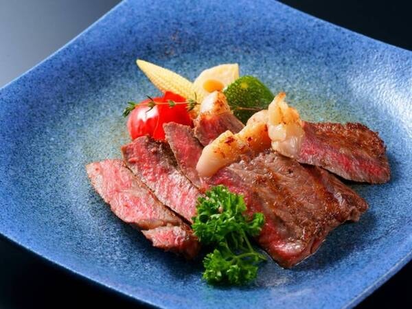 【夕食バイキング/例】国産牛ステーキ