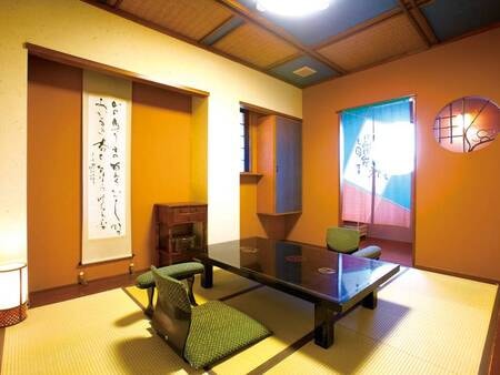 【禁煙】半露天風呂付客室6畳/例