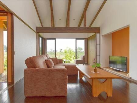 【＜洋室＞離れ平屋 温泉付/例】