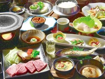 ゆふいん湯平温泉 山荘松屋/【美味!国産和牛焼肉プラン/例】大分のブランド牛「豊後牛」がメイン!