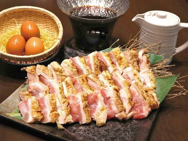 とろたま鶏すき焼きコース/一例