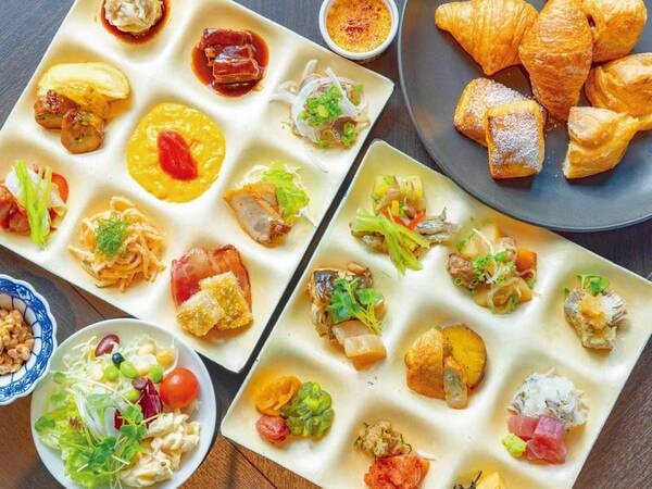 朝食はバイキング/例※状況により和定食の場合有