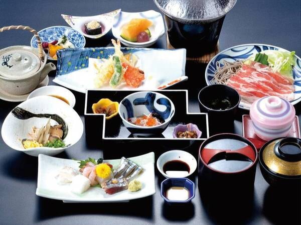 黒豚しゃぶしゃぶ付「薩摩創作和会席」/例