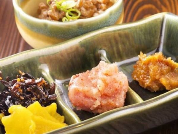 【朝食バイキング/一例】九州の味　辛子明太子/ご飯もすすむオススメの一品！