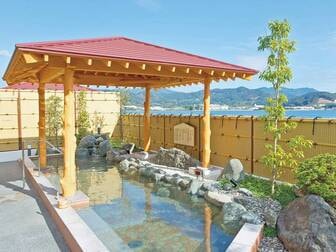 浜名湖レークサイドプラザ／【新スパ施設/露天風呂】寝湯やマッサージ効果が期待できる回廊風呂を完備