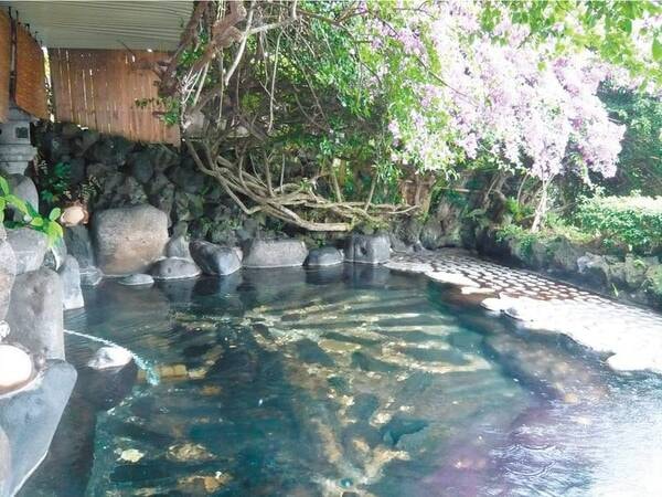 【みはらし露天風呂】源泉かけ流し！熱川温泉の街並みと絶景のオーシャンビューを眺める！